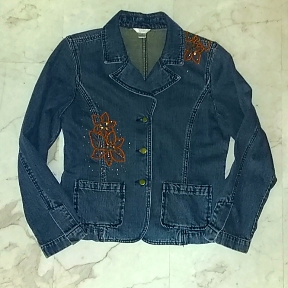 Christopher Banks vintage jean jacket - Picture 1 of 12